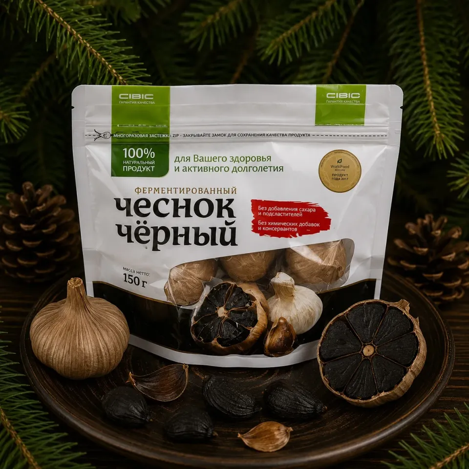 Черный чеснок