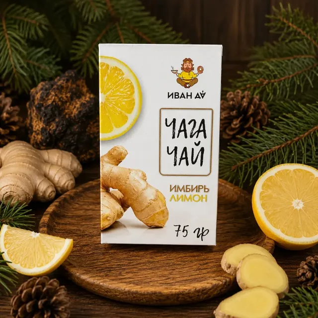 Чага чай Имбирь Лимон · 75 г