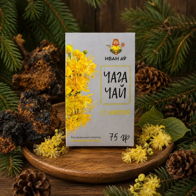 Чага чай Липа · 75 г