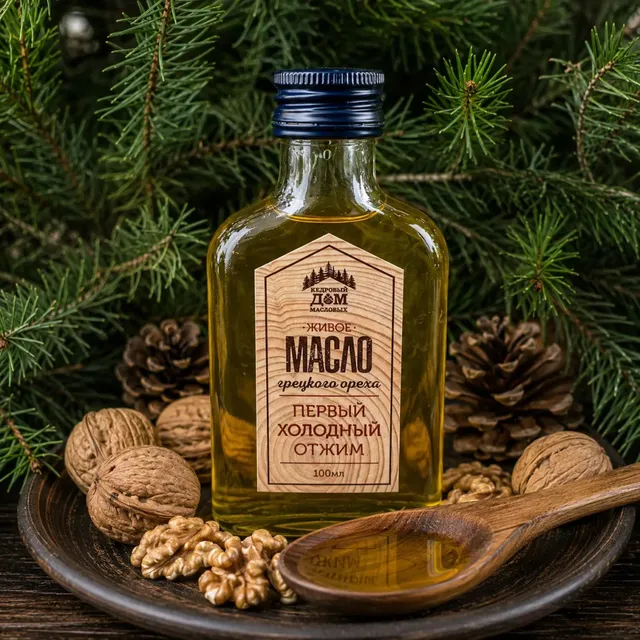 Масло Грецкого ореха · 100 мл
