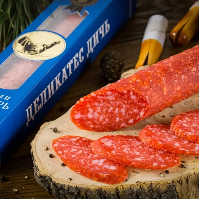 Колбаса салями из мяса Глухаря · 240 г