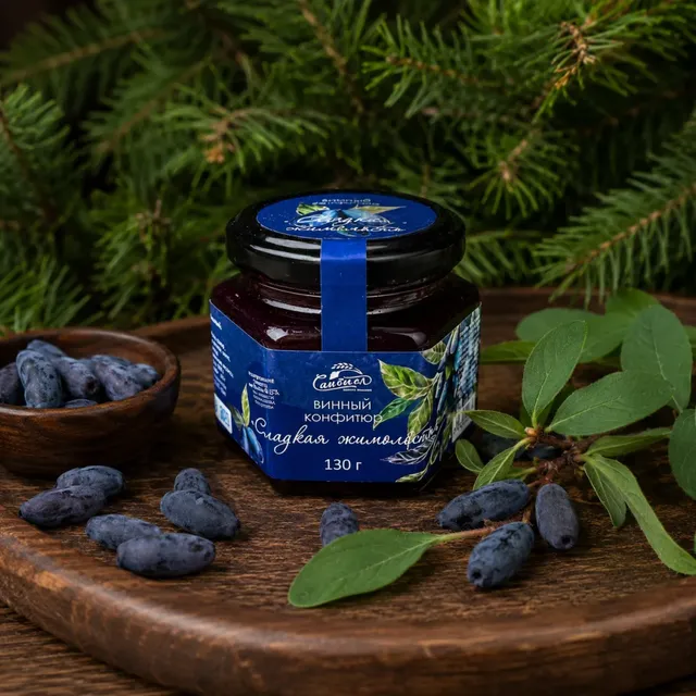 Конфитюр винный Сладкая жимолость · 130 г