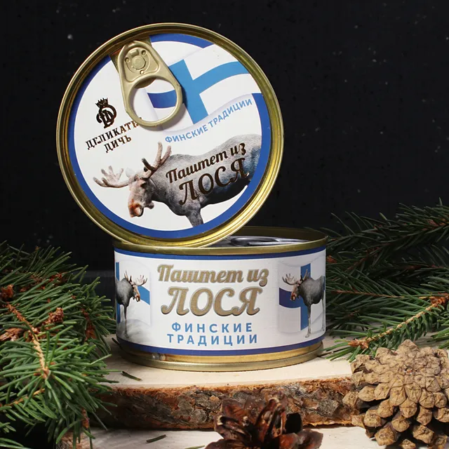 Паштет из мяса лося Финские рецепты · 200 г