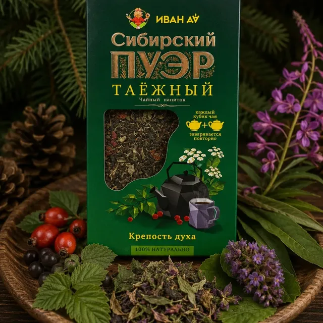 “Сибирский пуэр” Таёжный · 96 г