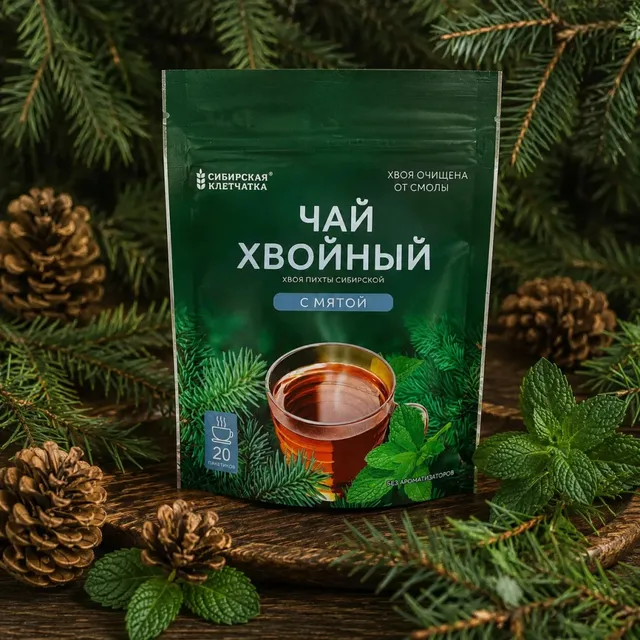 Чай Хвойный с Мятой · 40 г