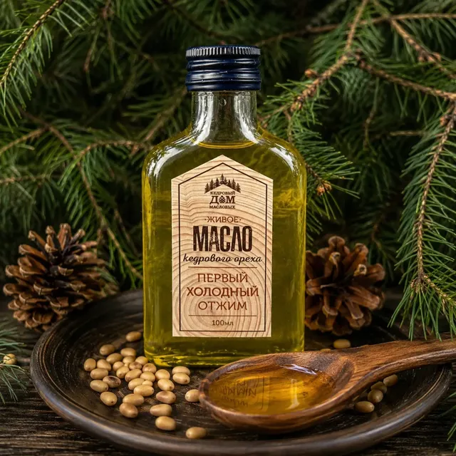 Масло Кедрового ореха · 100 мл