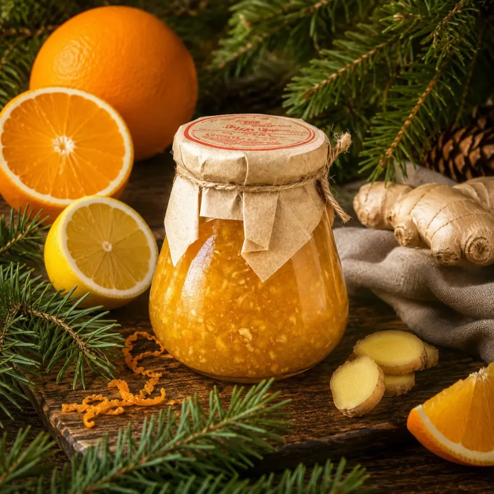 Варенье из Апельсинов лимона и имбиря