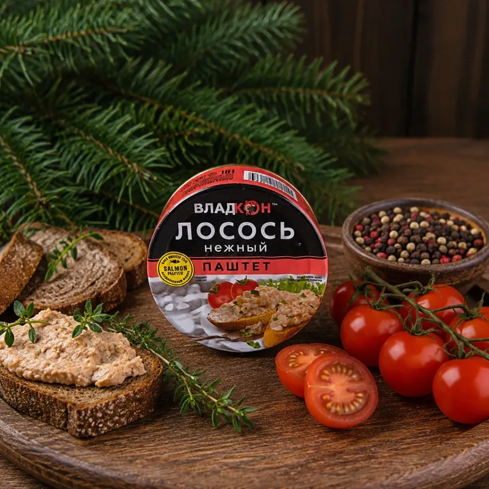 Лосось нежный Паштет